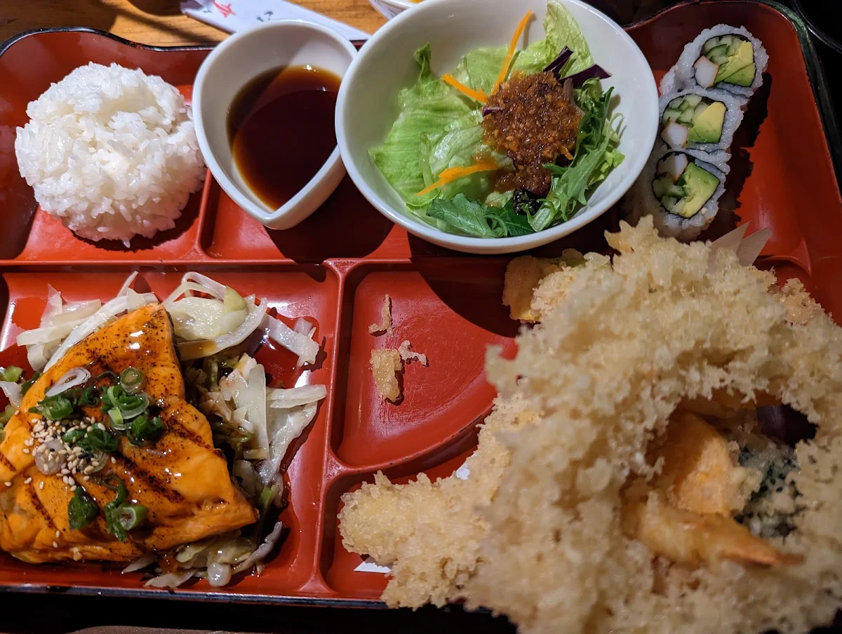 Salmon Bento Box