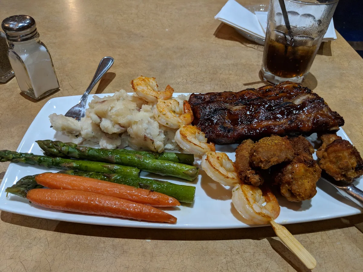 Steak and Shrimp