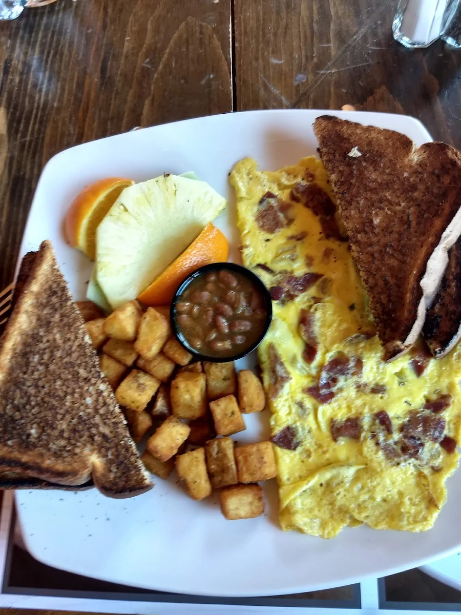 Eggs with Bacon Sausage or Ham