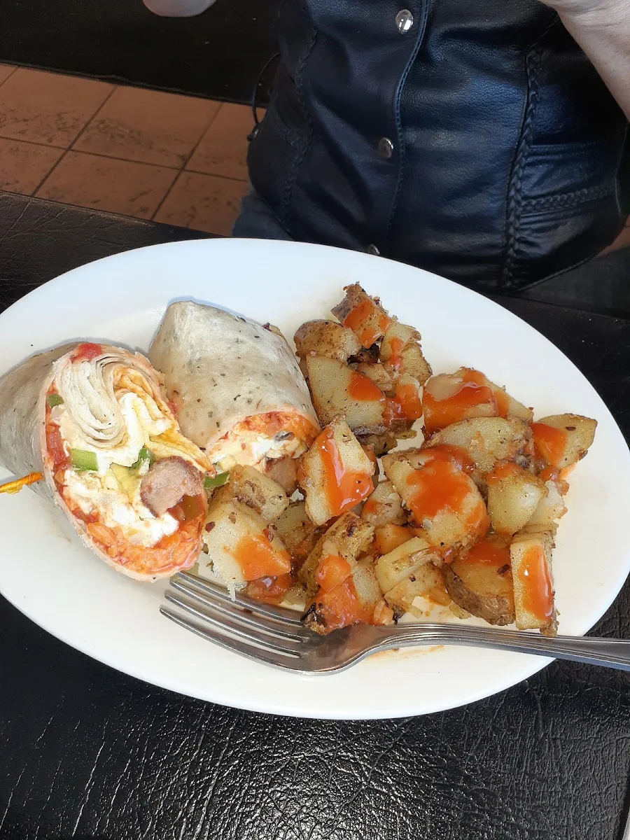 Greek Chicken Wrap