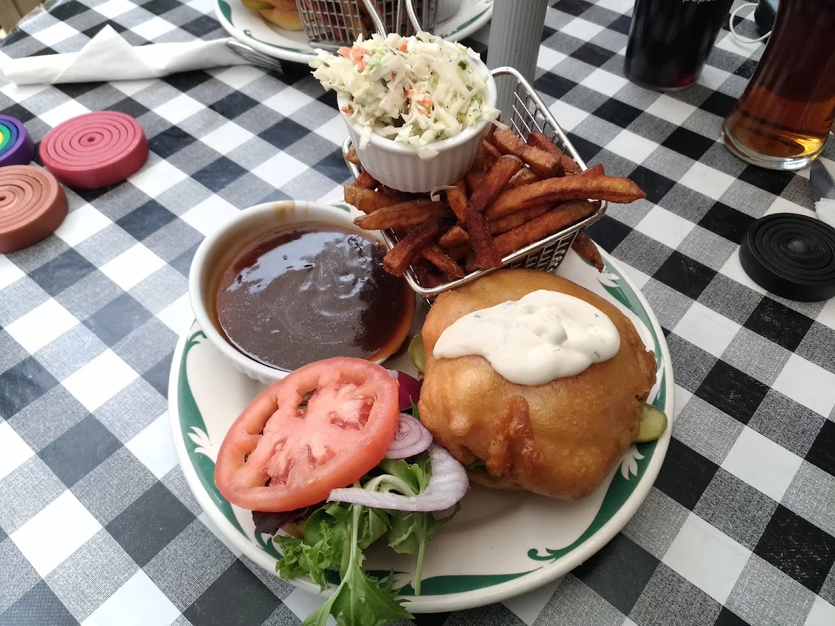 Beer Battered Burger