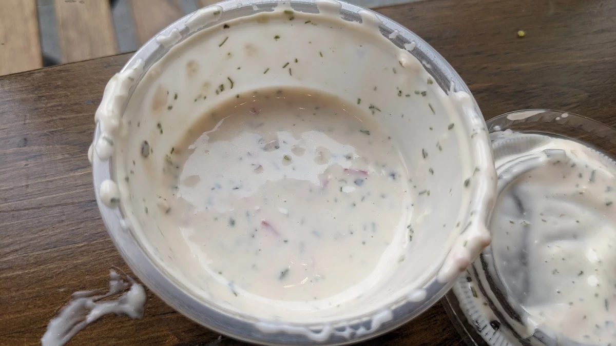 Coconut Ranch Dressing for Grilled Salmon Salad