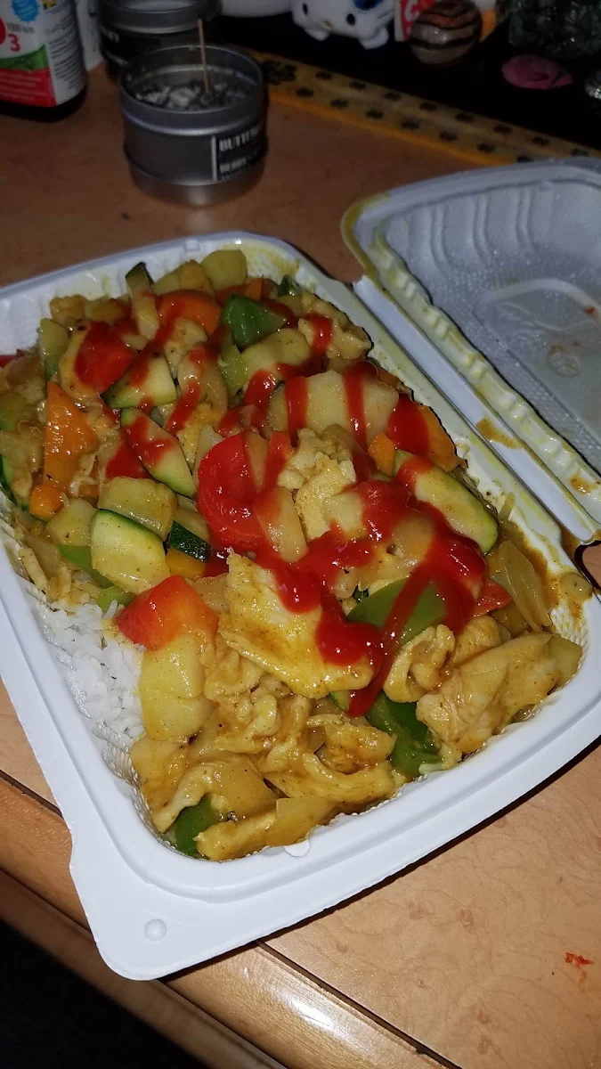 Curry Chicken w Rice