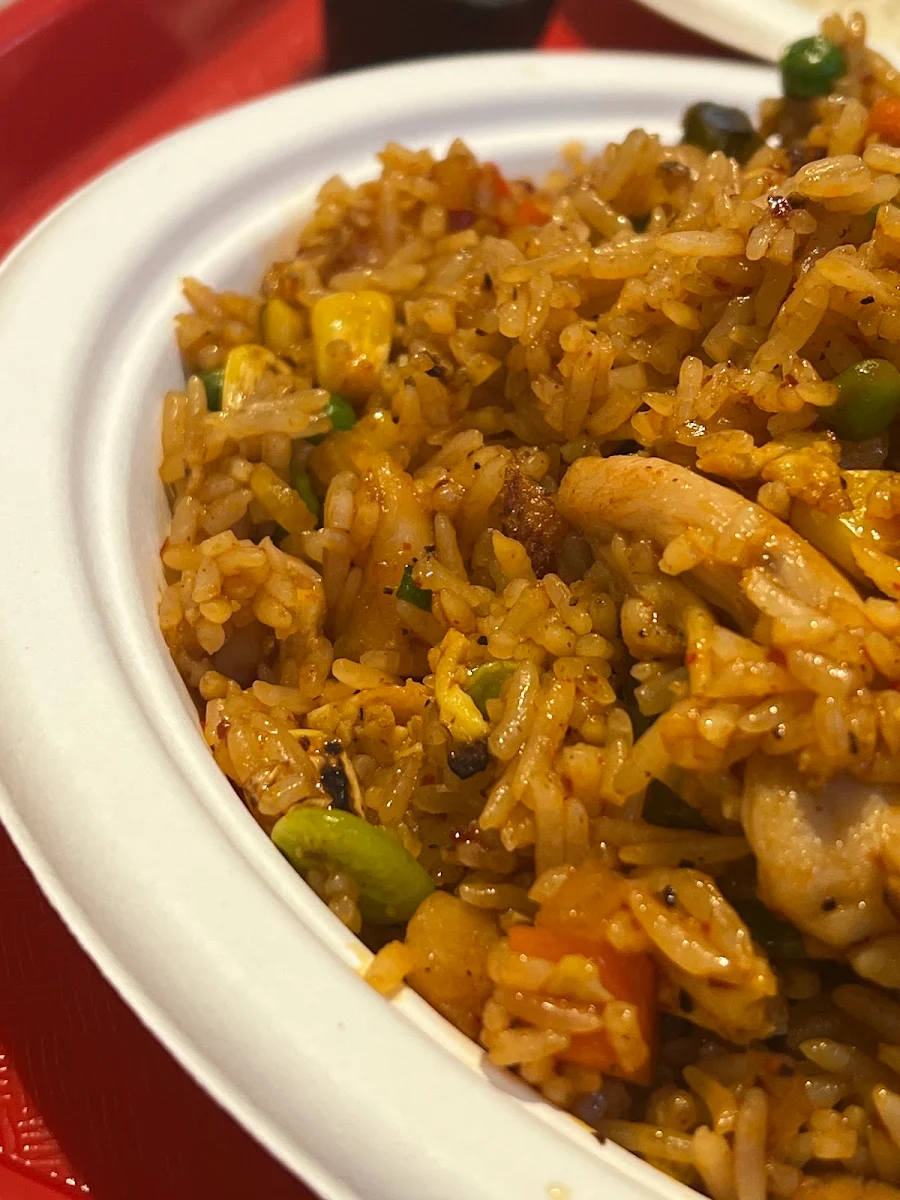 Kimchi Fried Rice Chicken