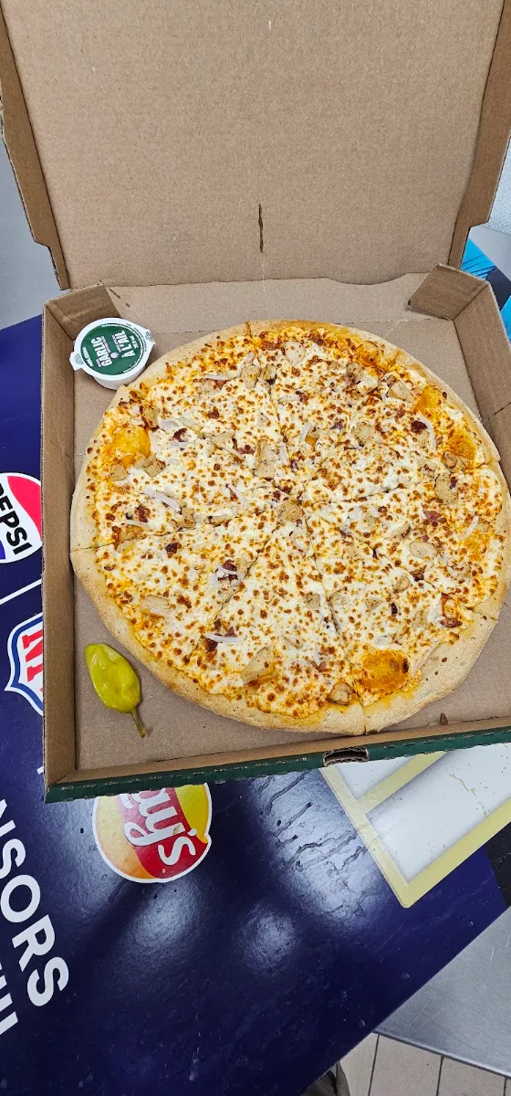 Thin Crust Philly Cheesesteak Pizza