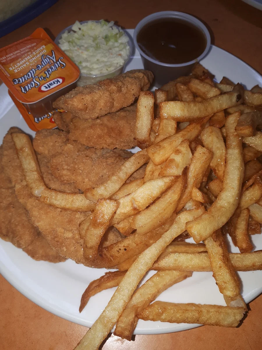 Dîner Filet Poulet Panée