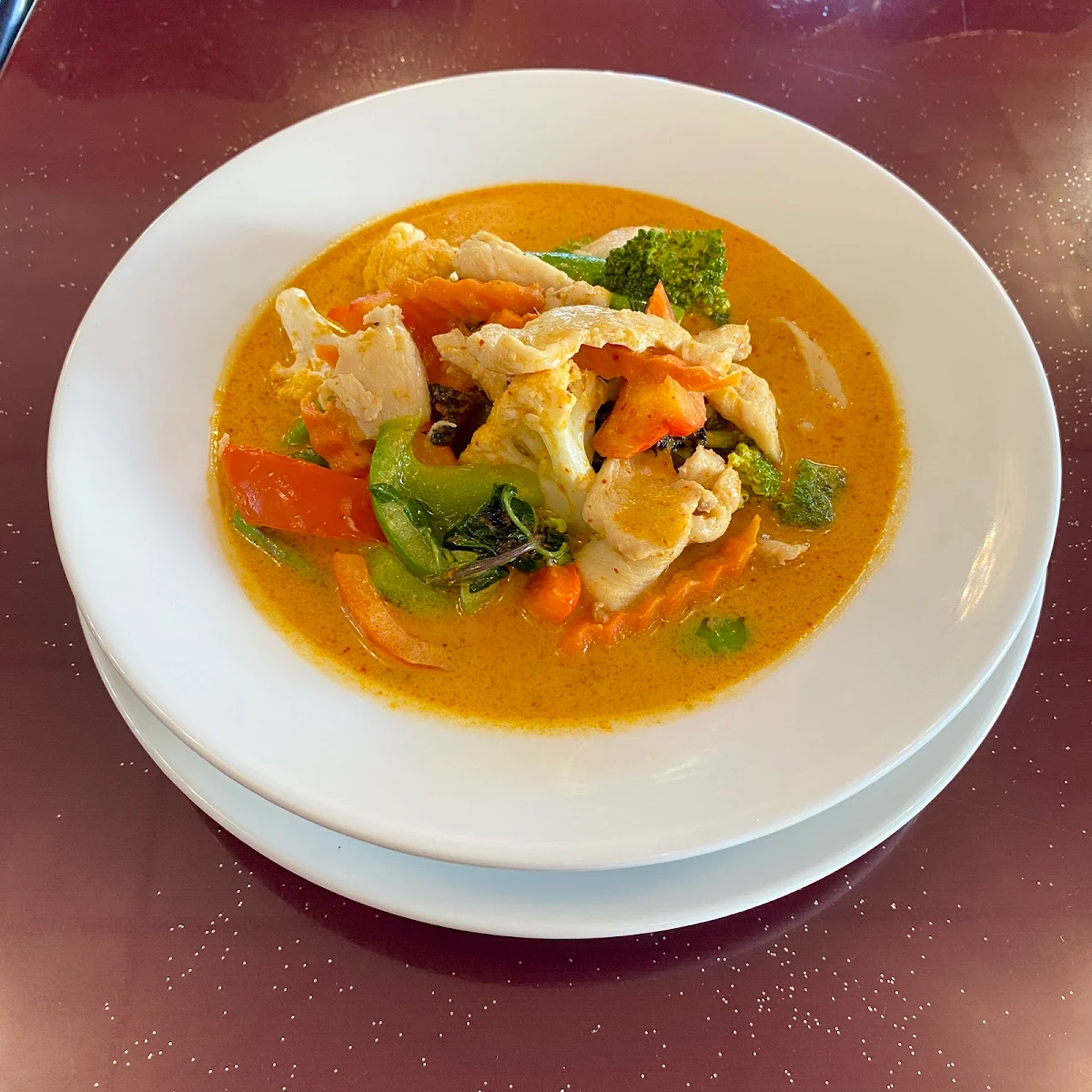 Panang Curry Shrimp