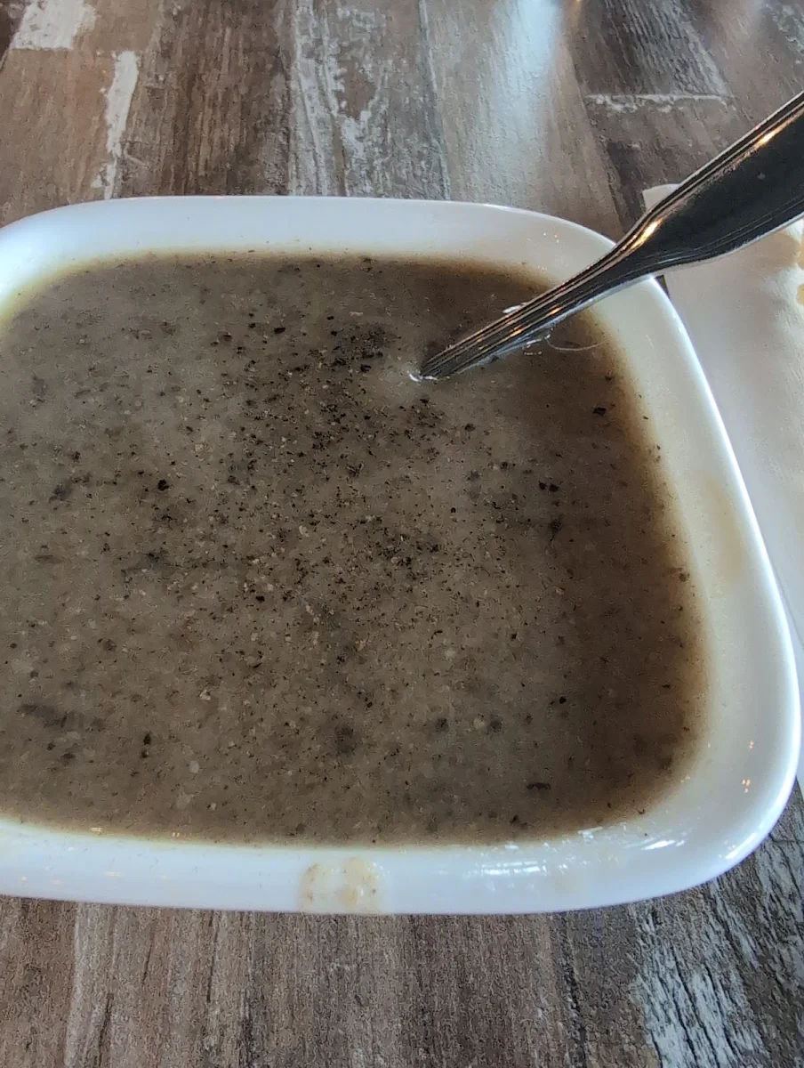 Garlic Mushrooms and Onion Soup
