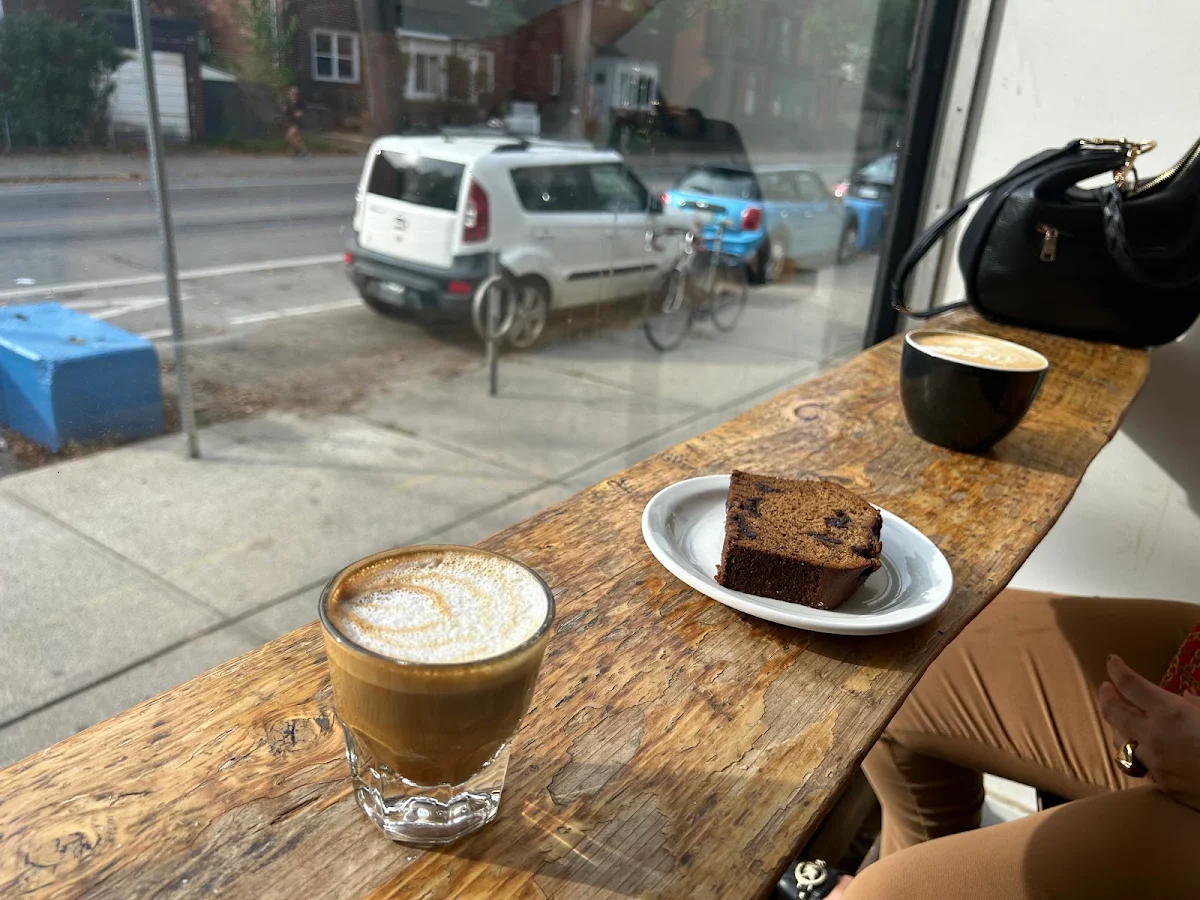 Cortado and Banana Bread