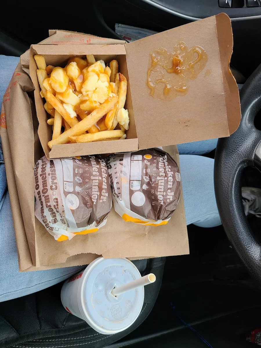 King Meal Deal with Chicken Juniors and Poutine