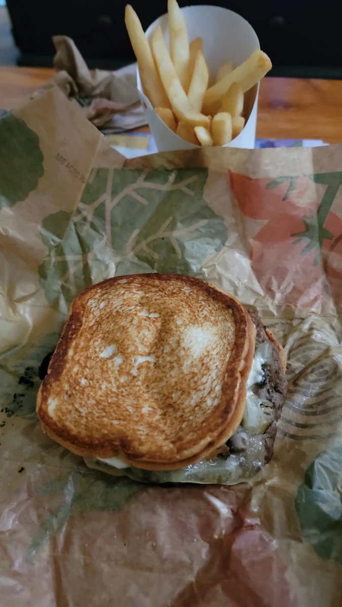 Mushroom & Swiss Quarter Pounder Melt