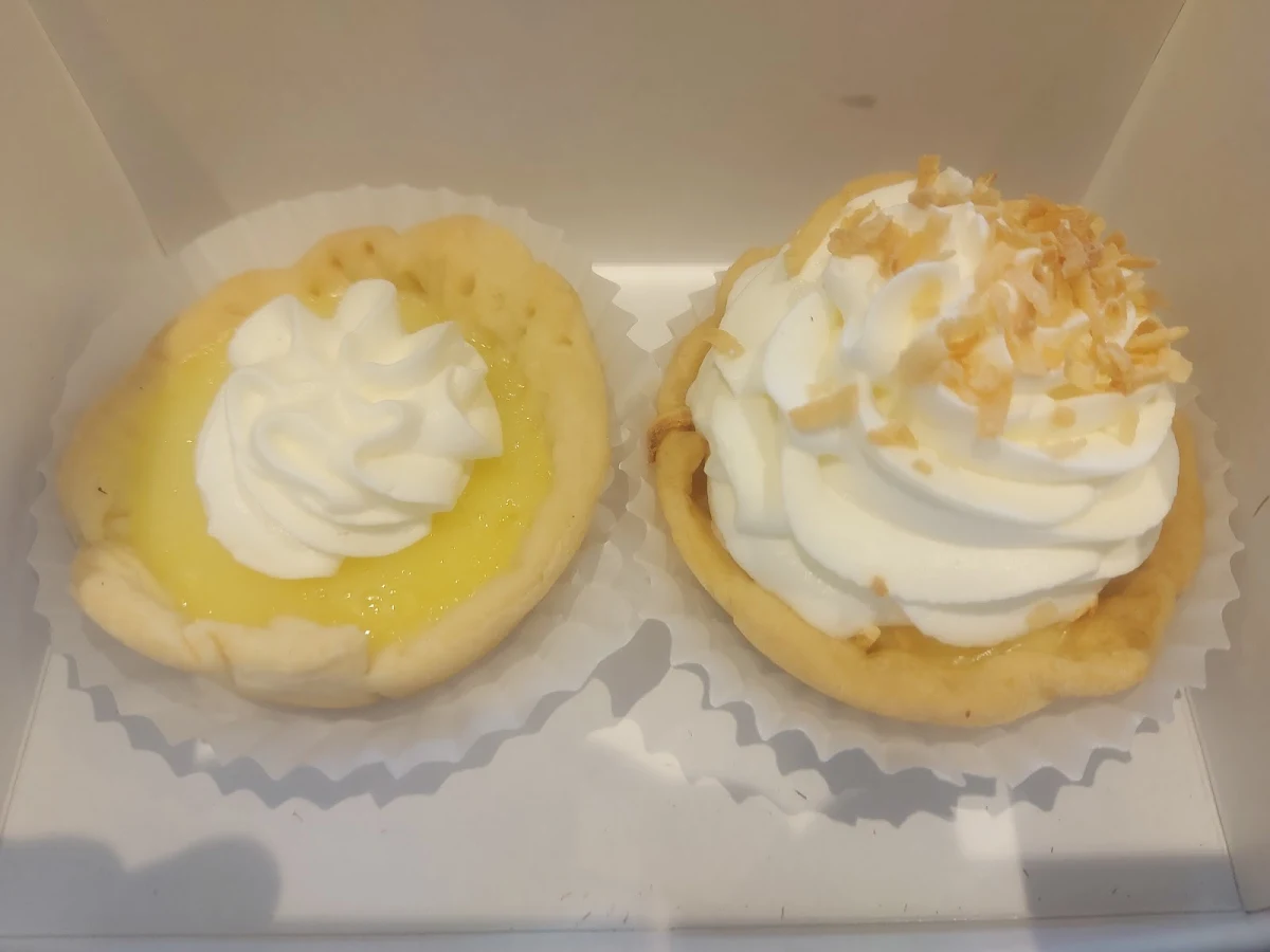 Lemon Tart & Coconut Cream Tart