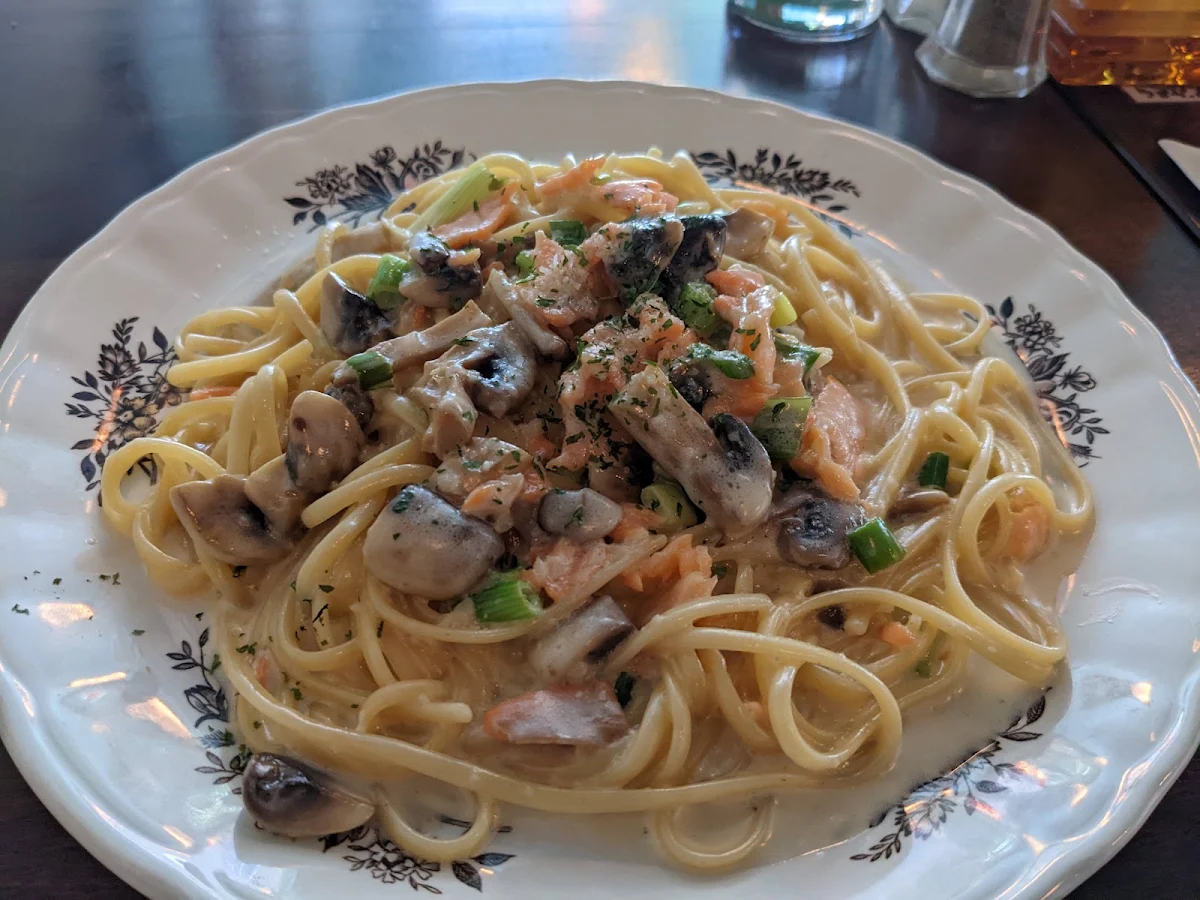Seafood Spaghetti Carbonara