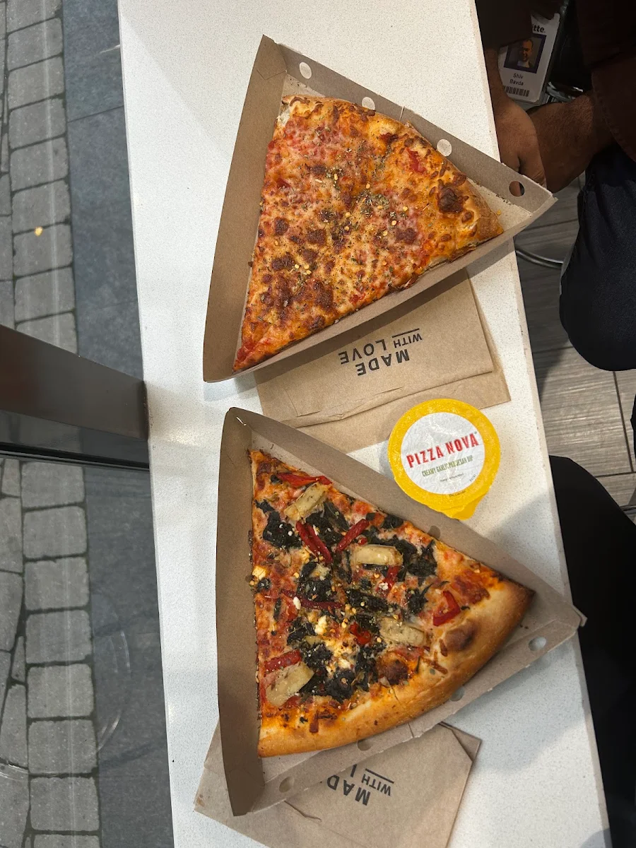 Chicken Spinach Slice