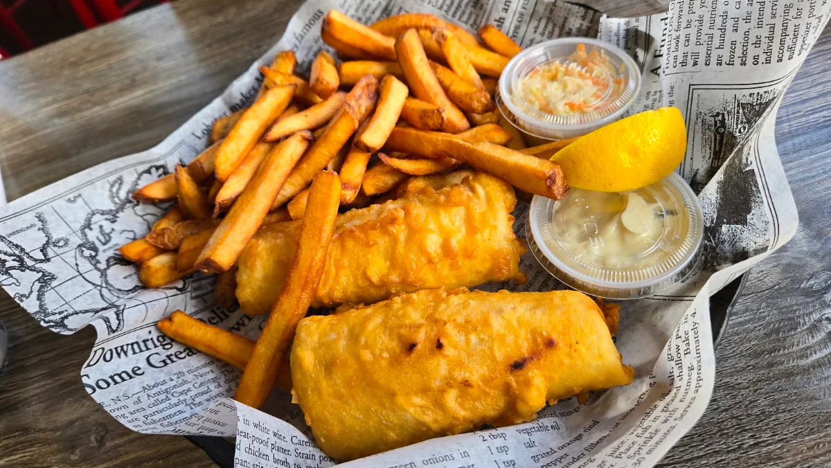 Fresh Fish and Chips