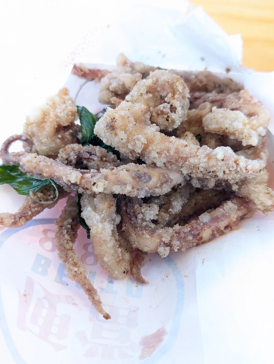 Deep Fried Squid Tentacles