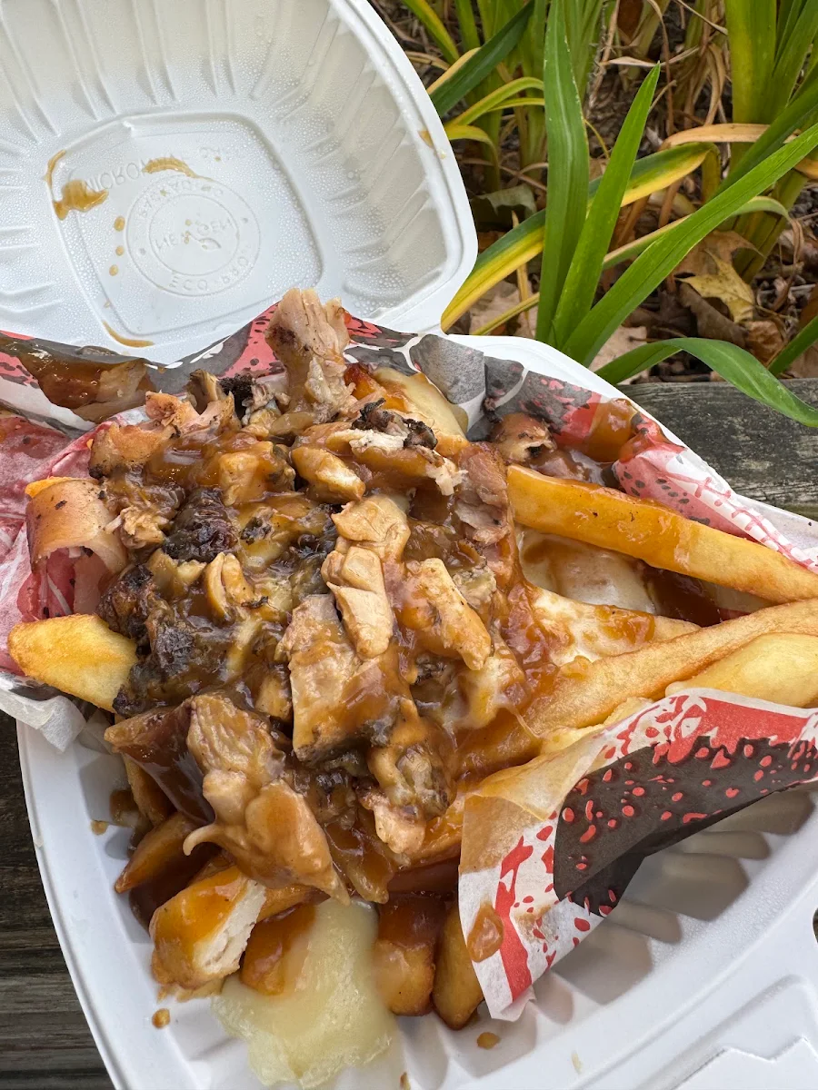 Jerk Chicken Poutine