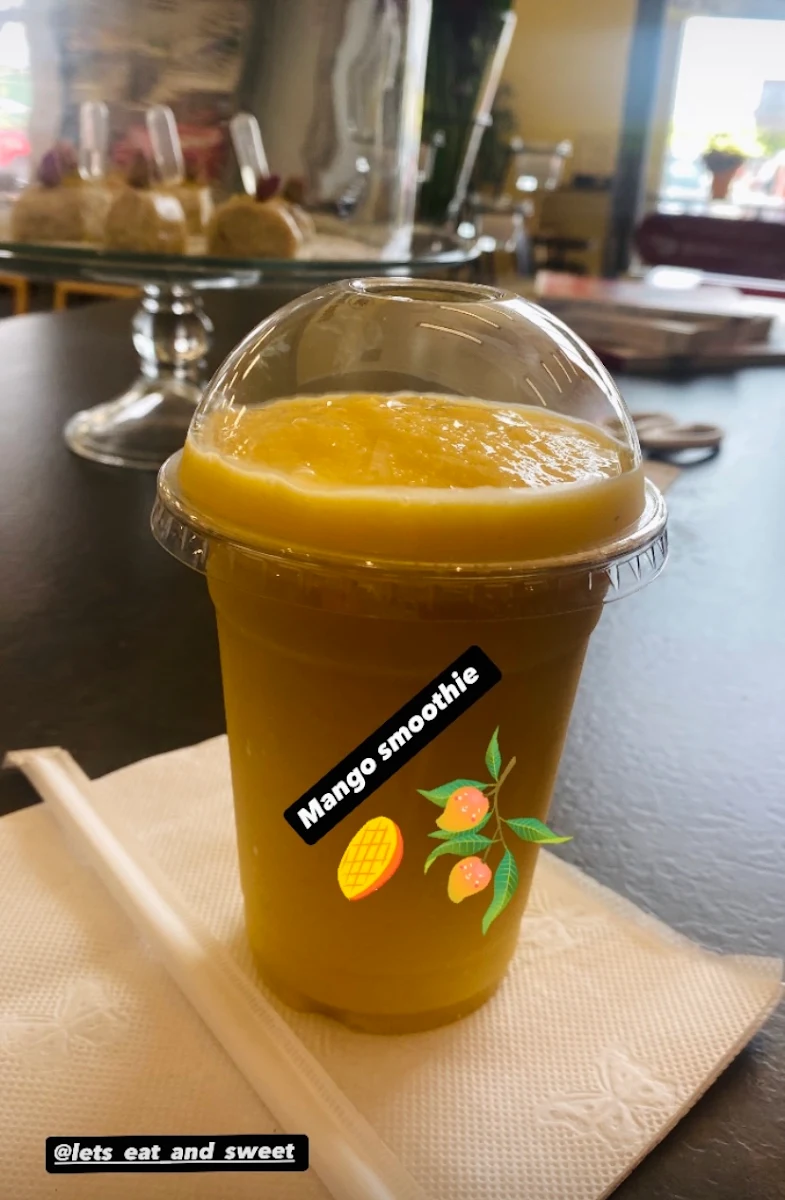 Mango Smoothie, Let’s Eat And Sweet