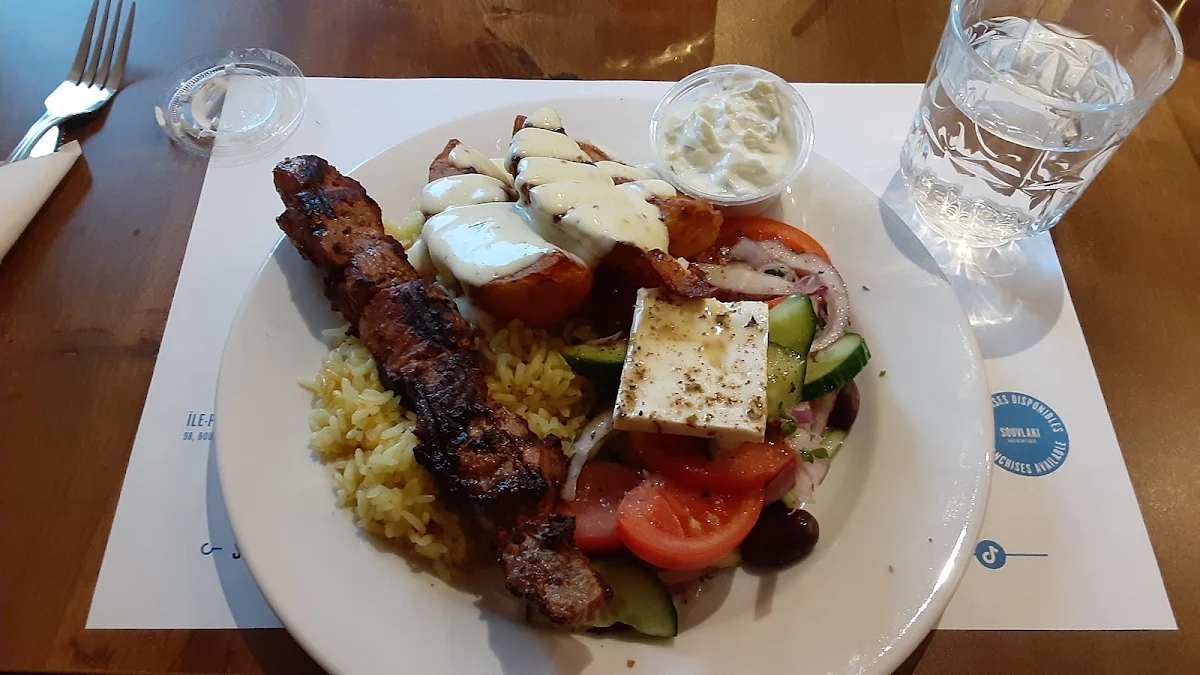 Souvlaki Plate