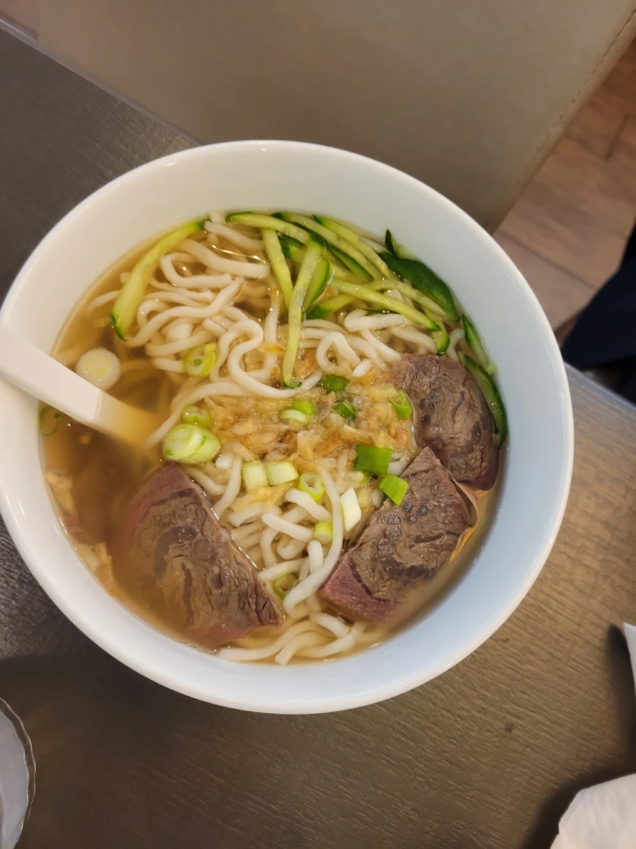 Beijing Style Dumpling Noodle Soup