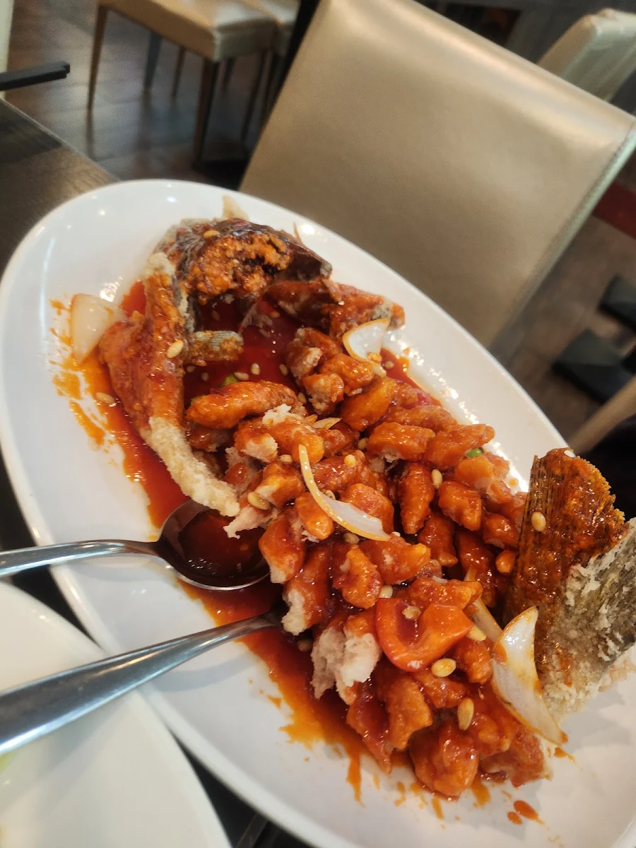 Deep Fried Rock Cod Sweet & Sour Sauce