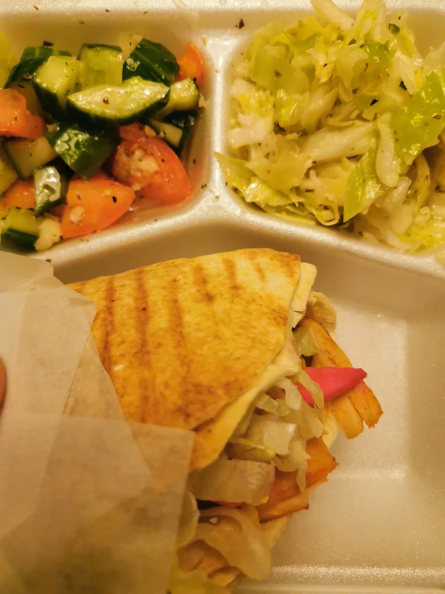 Toasted Chicken Shawarma
