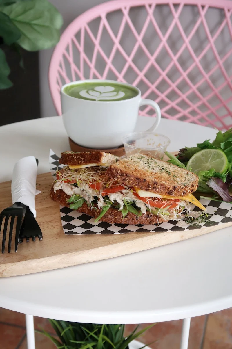 Prawn Smoked Salmon Sandwich