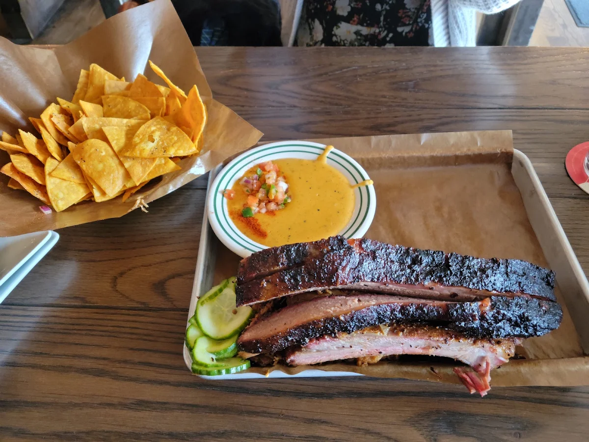 Brisket Pulled Pork Ribs