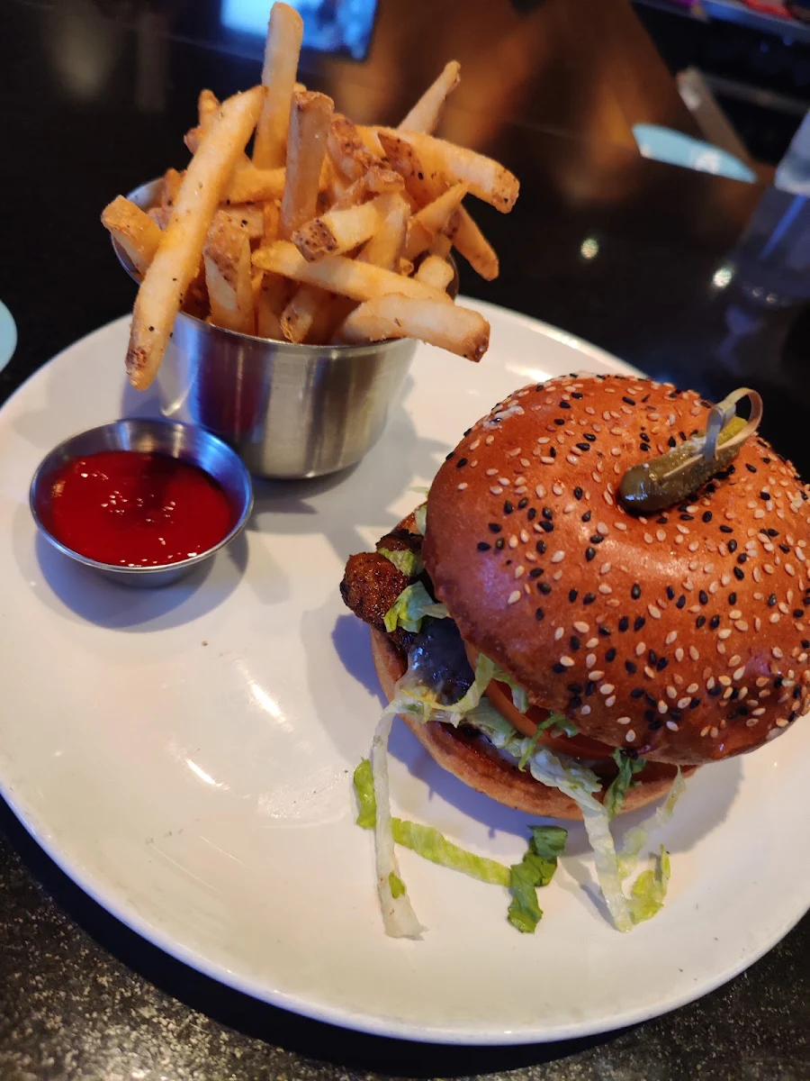 Blackened Chicken Burger
