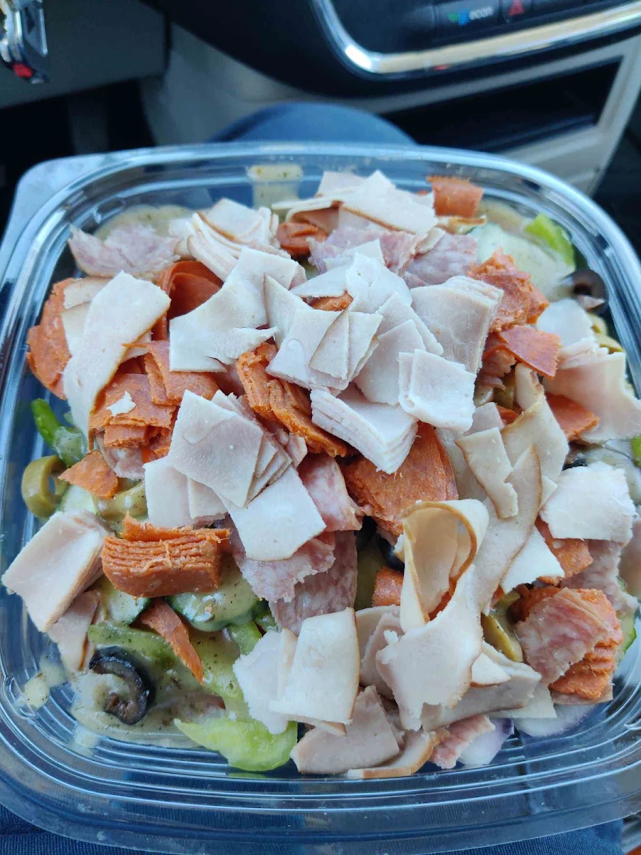 Italian Sub Meats Salad