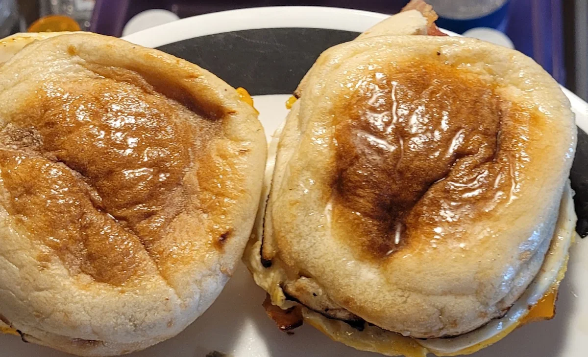 Sausage Biscuit Sandwich