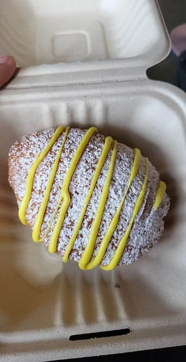Lemon Curd Donut