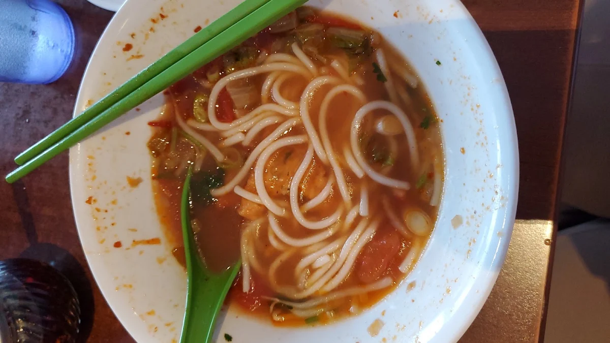 Tom Yum Noodle Soup