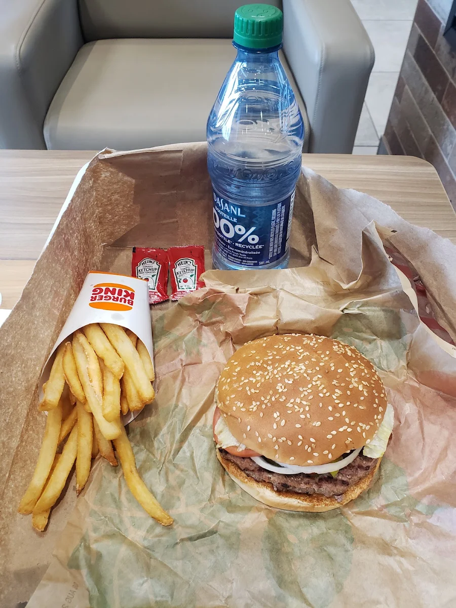 Whopper Meal with Bottle Water