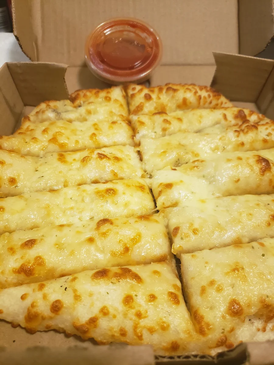 Cheesy Garlic Stix, Naples Pizza