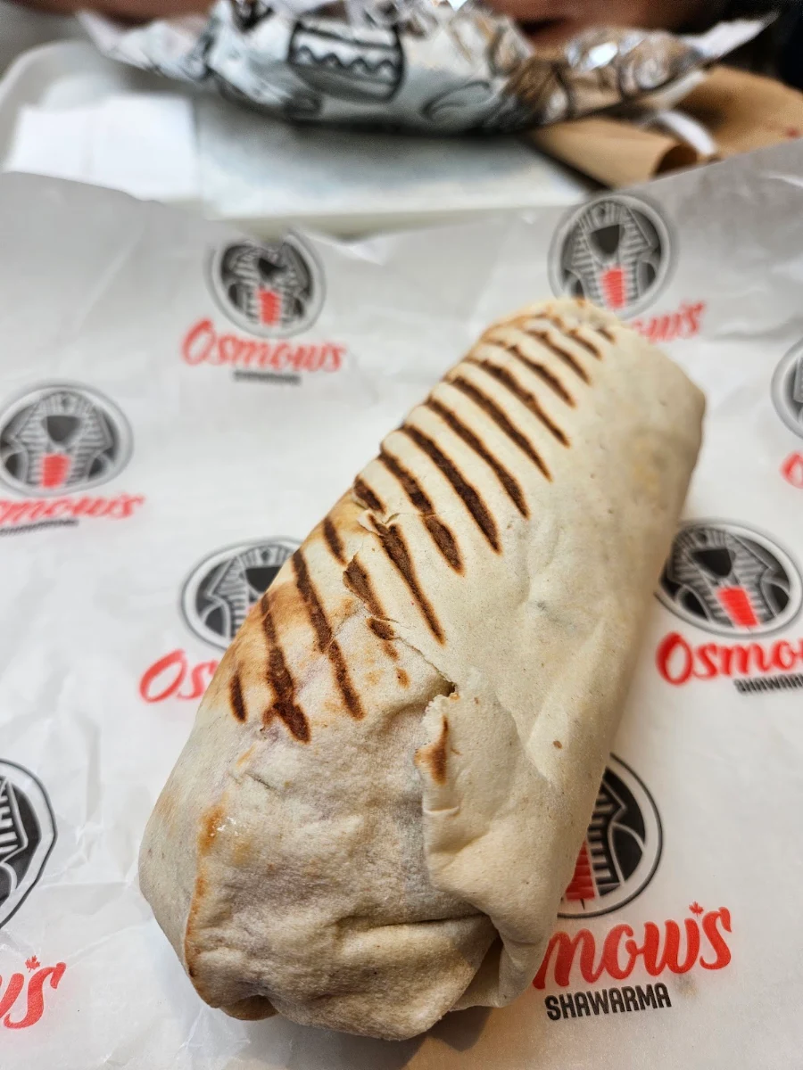 Beef Shawarma Wrap, Osmow's Shawarma