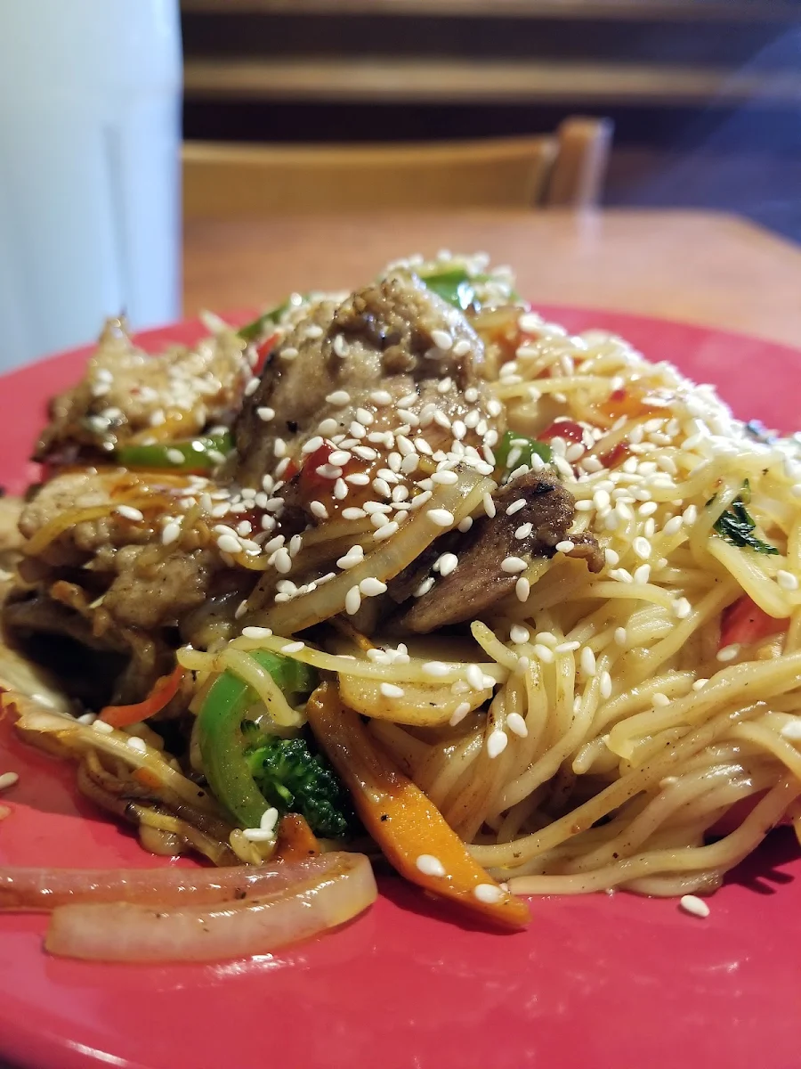 Stir-Fry with Sesame Seeds