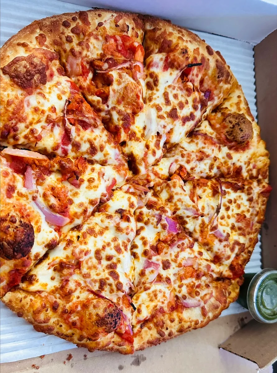 Tandoori Chicken Pizza Without