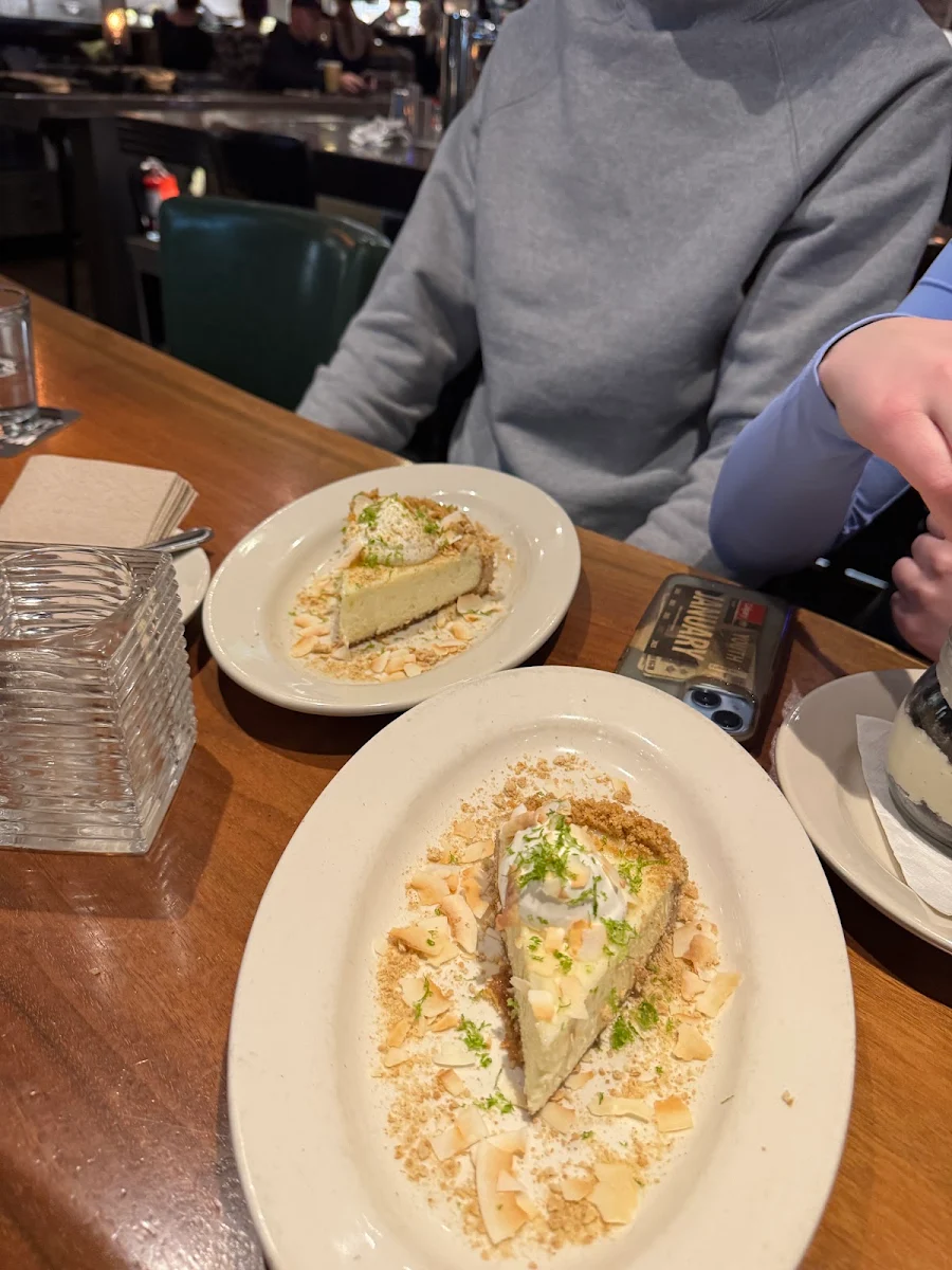 Key Lime Pie Portioned Poorly