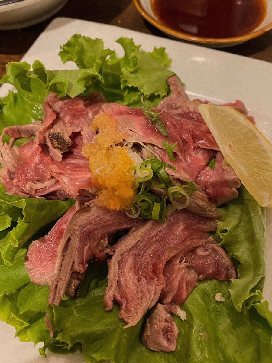 Beef Sashimi