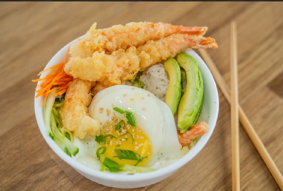 Tempura Shrimp Rice Bowl