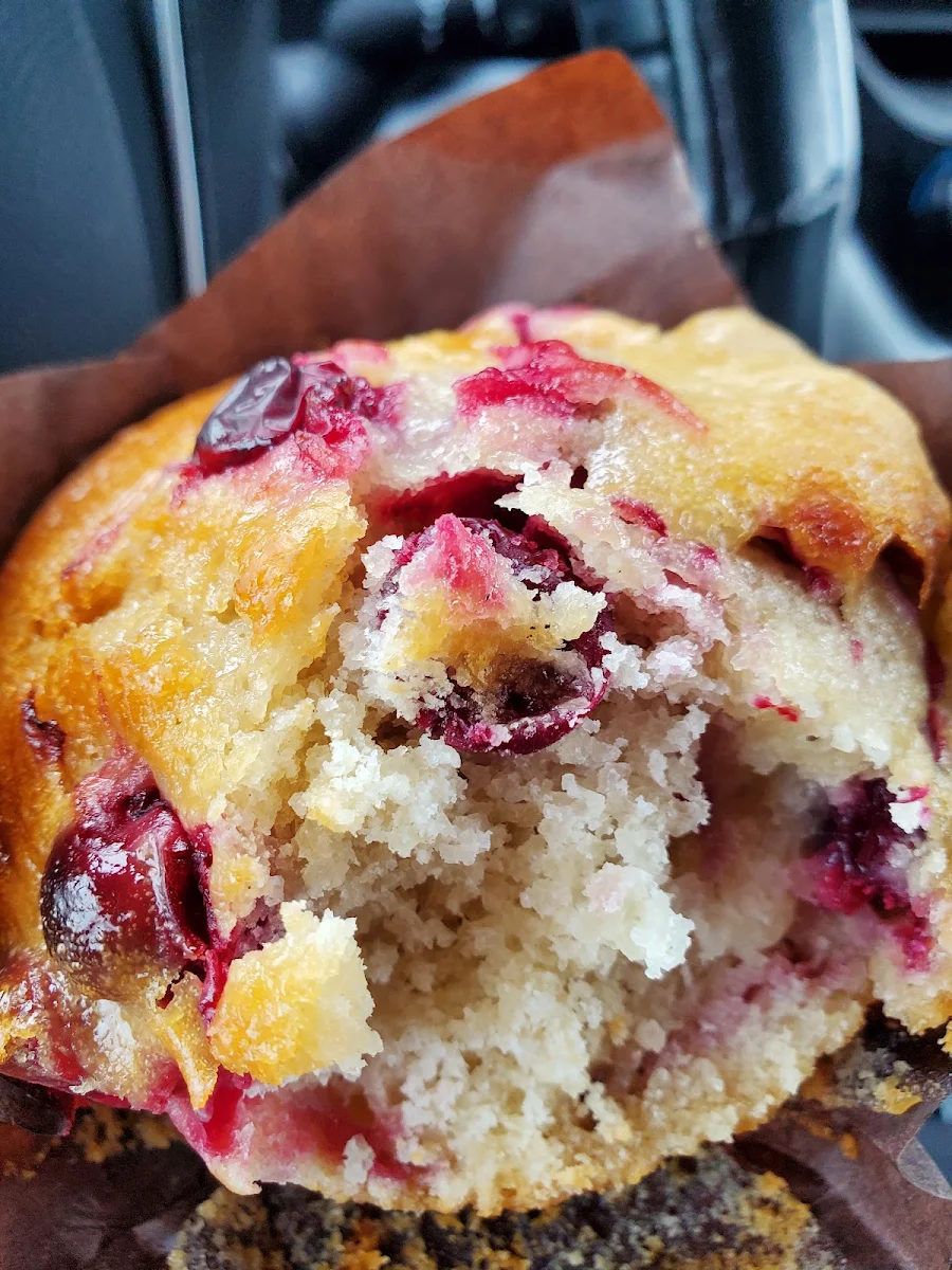 Lemon Cranberry Muffin