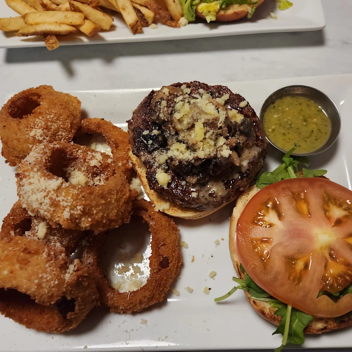Wild Mushroom Burger