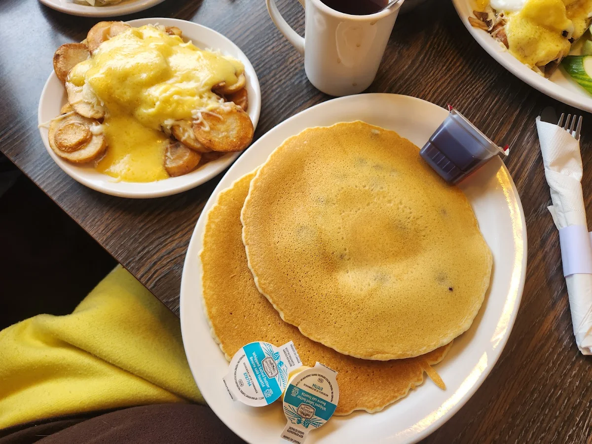Blueberry Pancakes and Routine