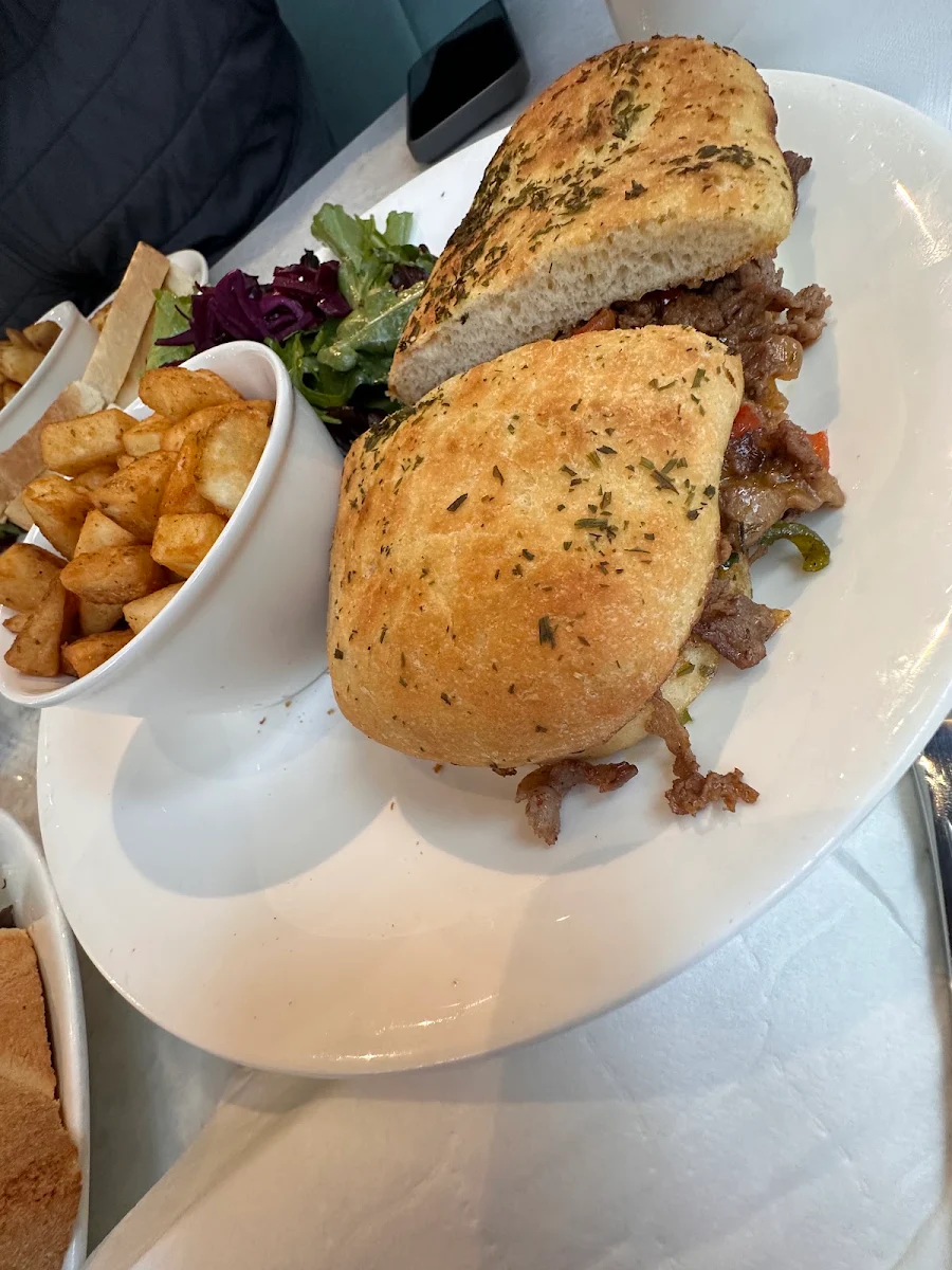 Philly Cheese Steak Sandwich