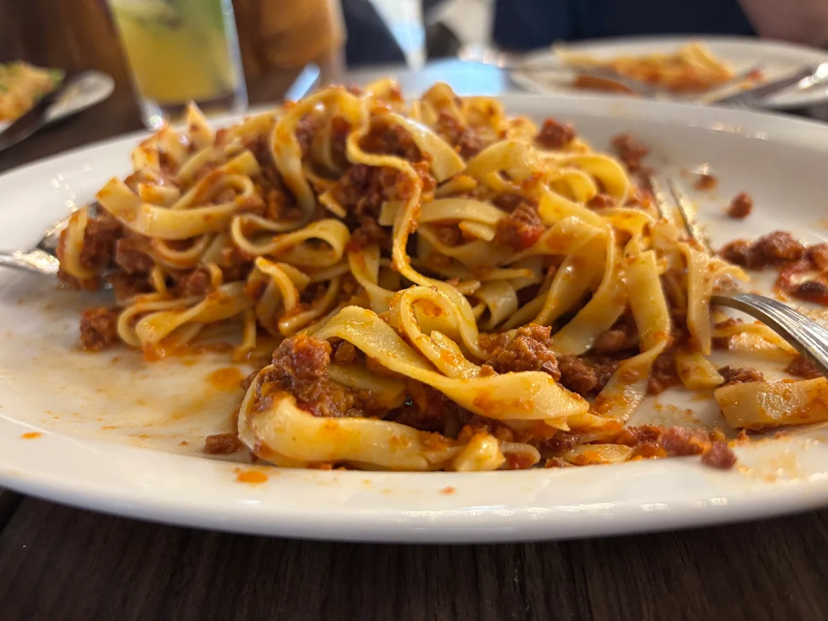 Tagliatelle with Meat Sauce