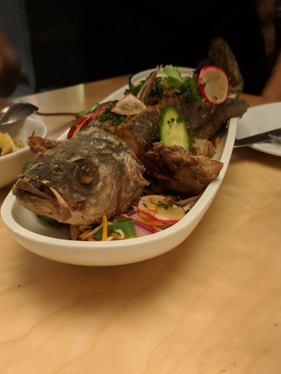 Fried Sea Bass