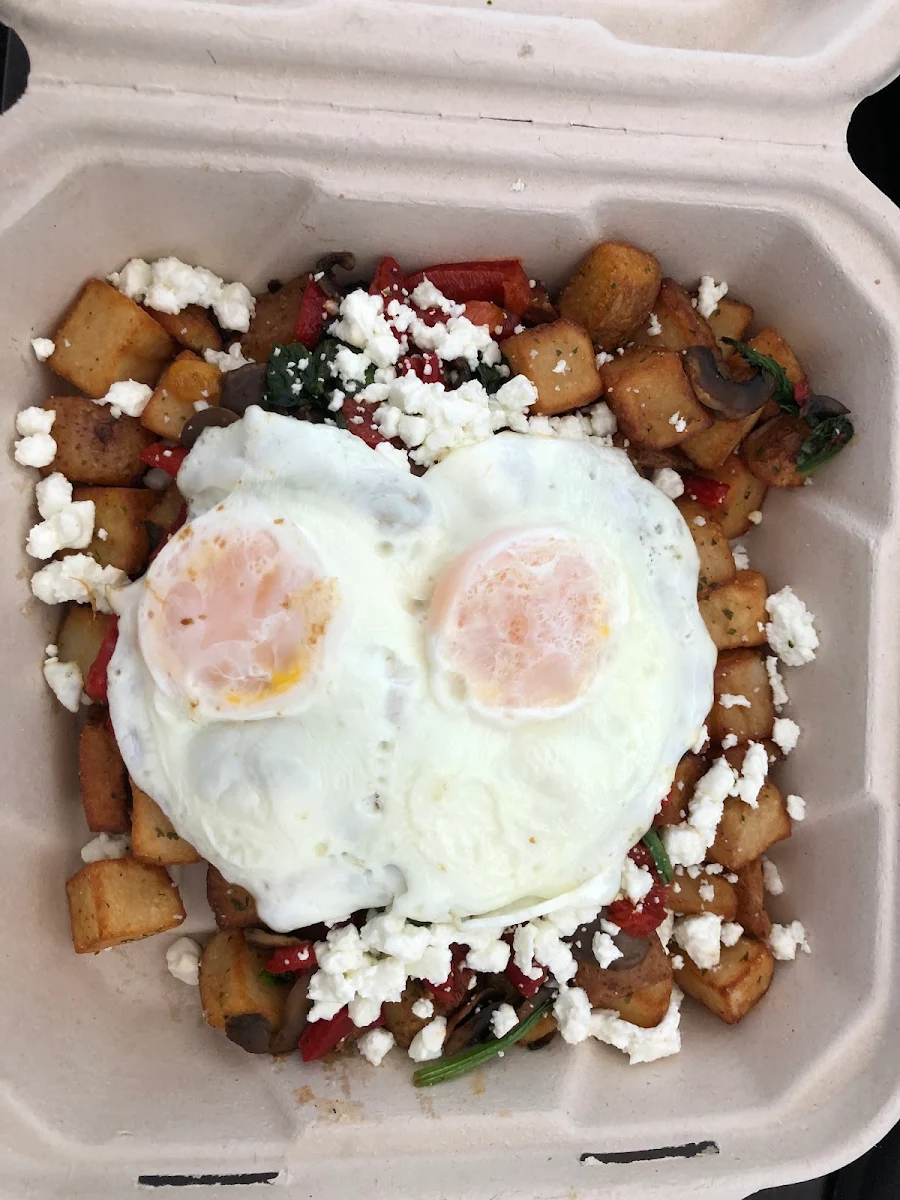Small Breakfast Poutine Petite Poutine Déjeuner