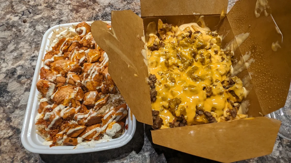 Chilli Chicken and Gorilla Fries