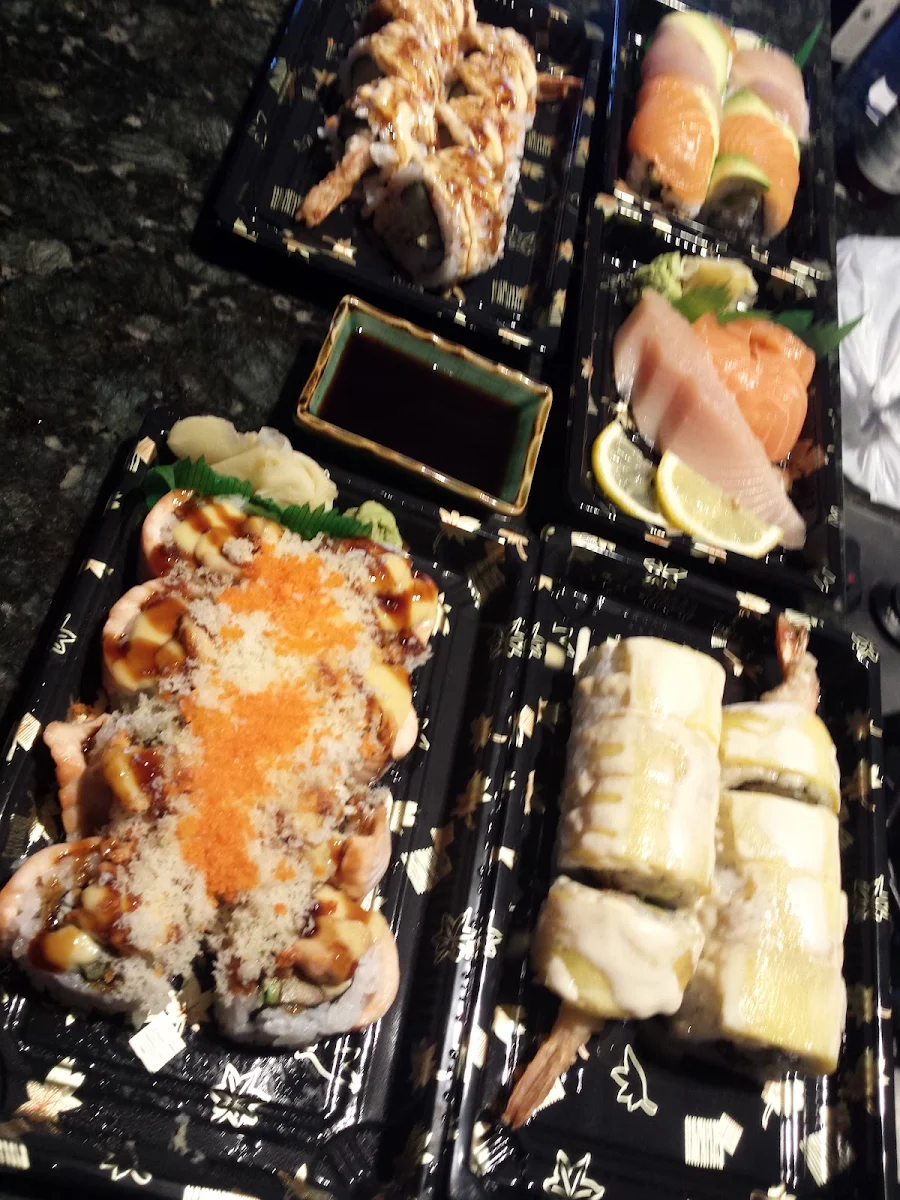 Tuna and Salmon Sashimi